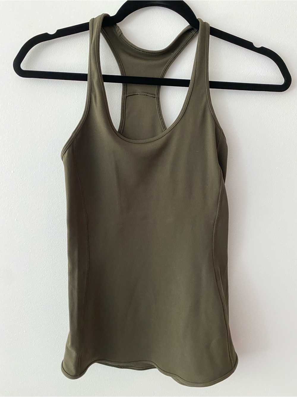 lululemon Olive Green Racerback Tank
